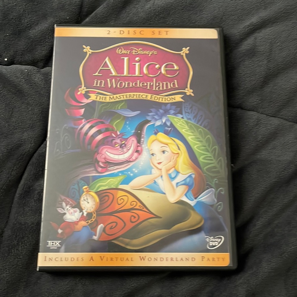 Disney Alice in wonderland dvd